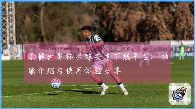 了解世界杯买球安卓下载平台：功能介绍与使用体验分享