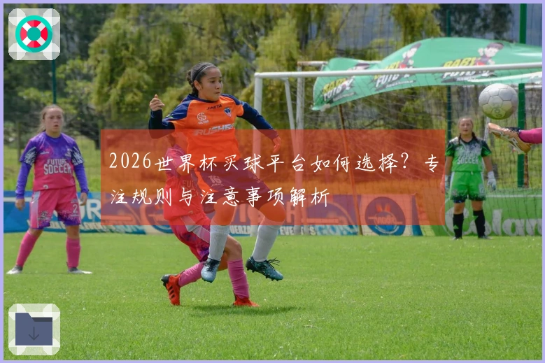 2026世界杯买球平台如何选择？专注规则与注意事项解析