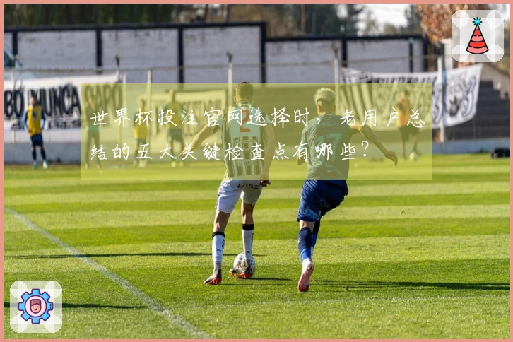 世界杯投注官网选择时，老用户总结的五大关键检查点有哪些？